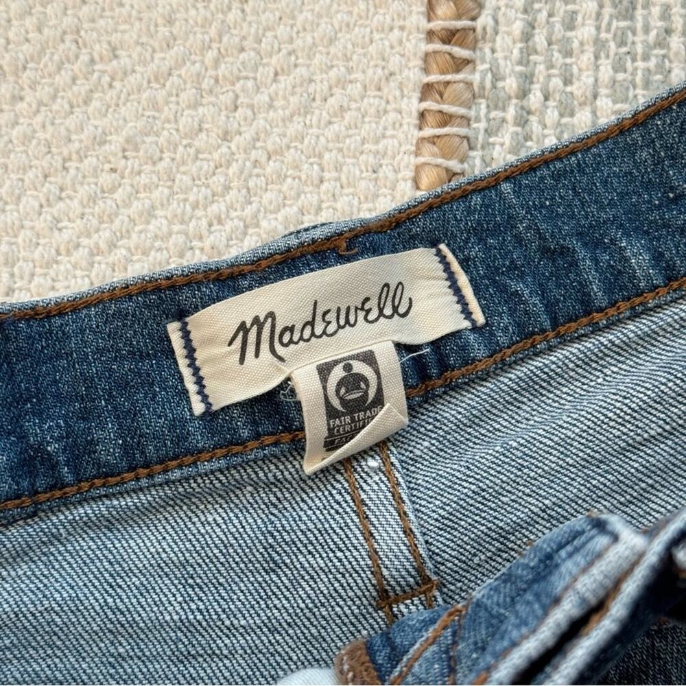 Madewell Classic Straight Jeans in Cristoforo Wash: Selvedge Edition Women’s 24 - Picture 8 of 12